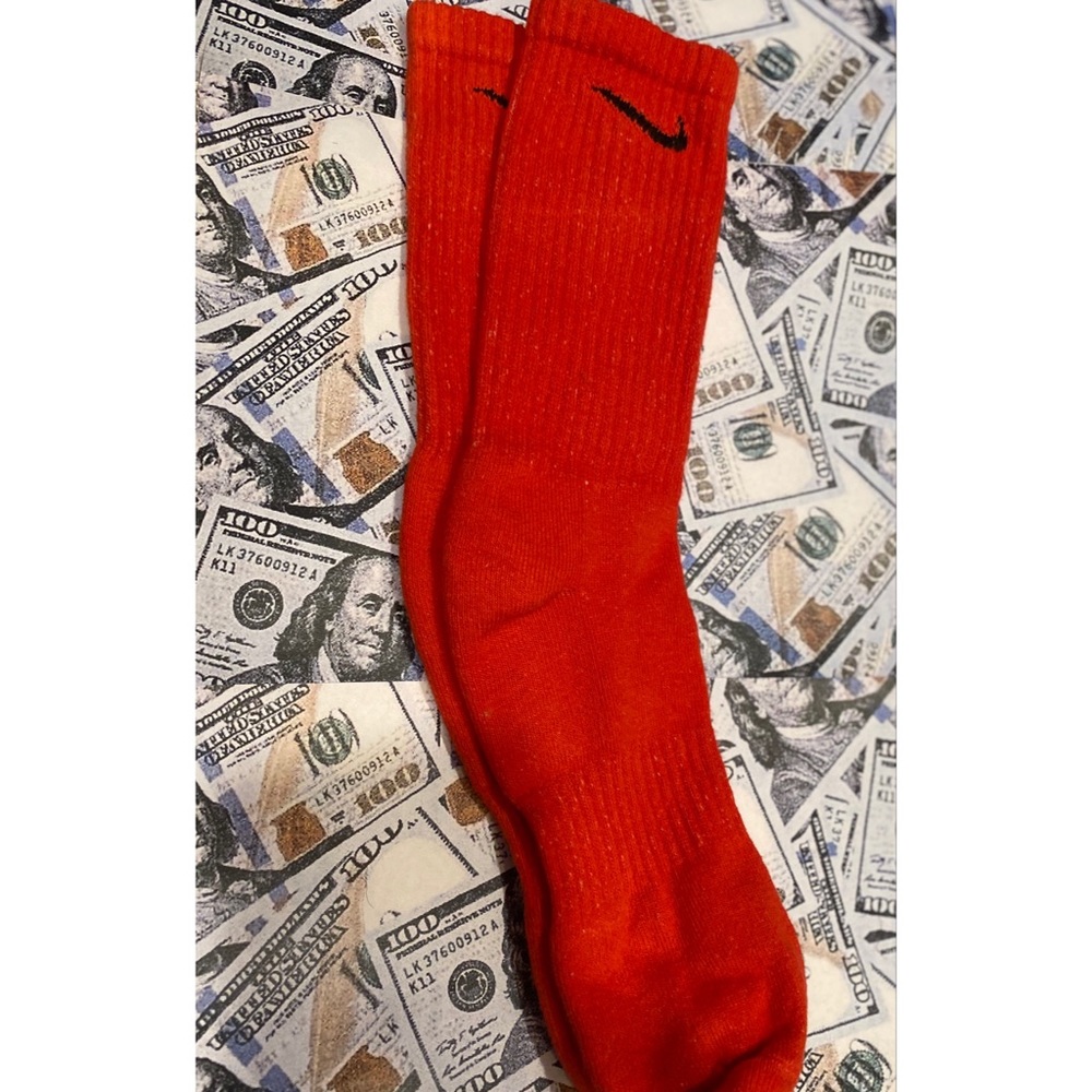 NIKE socks (red)